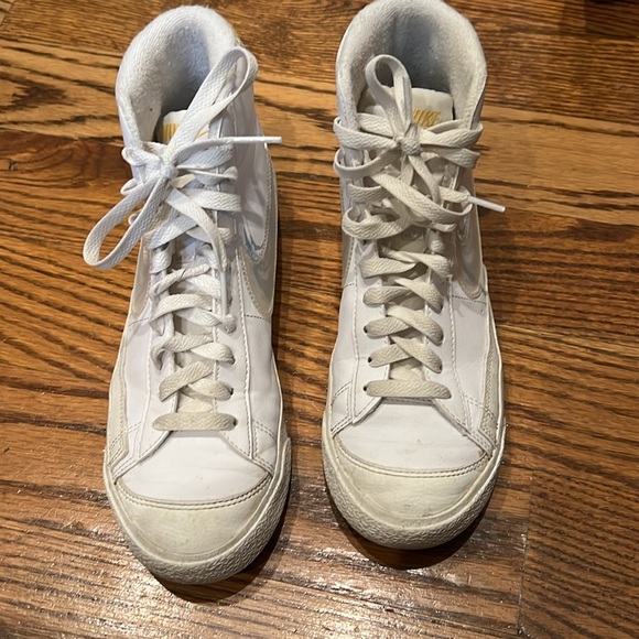 Nike Blazer Mid '77 GS 'Brushstroke - Royal Tint' size US Youth 6, Womens 7.5 - Picture 2 of 7